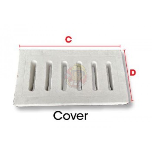 600 X 400MM PENUTUP LONGKANG (COVER / SET)